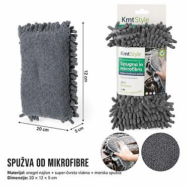 KMT Šenil sunđer blok siva 3280226 - Brend: Kmt Style - Tip