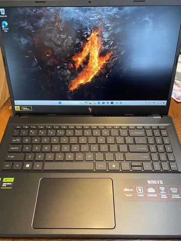 купить мощный компьютер: Ноутбук, Acer, 16 ГБ ОЗУ, AMD Ryzen 5, 15.6 ", Б/у, Для несложных задач, память SSD