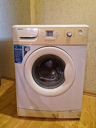 plesteshin 5: Paltaryuyan maşın Beko, 5 kq, İşlənmiş, Avtomat, Qurutmasız — 1