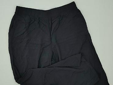 Жіночий одяг: Czarne spodnie damskie Sinsay w rozmiarze XL. Model o swobodnym — 1