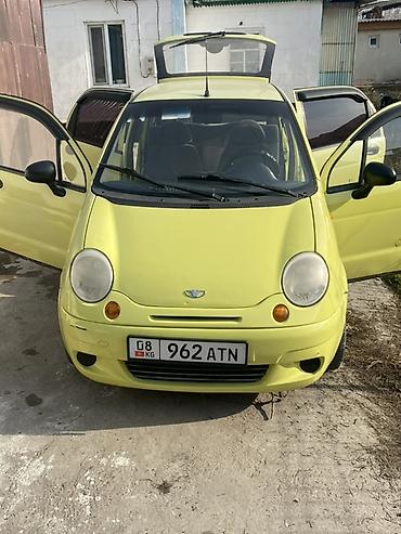 Унаа сатуу: Daewoo Matiz: 2008 г., 0.8 л, Кол менен иштөөчү, Бензин, Хетчбек — 6