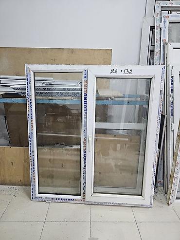 islənmis plastik pencere: Yeni Təkqat şüşə paketi Plastik pəncərə, Еni: 100 sm, Uzunluğu: 120 sm, Ödənişli quraşdırma — 4