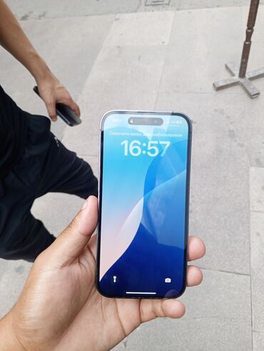 поко м 3 телефон: IPhone 14 Pro, Жаңы, 256 ГБ, Pacific Blue, 77 %