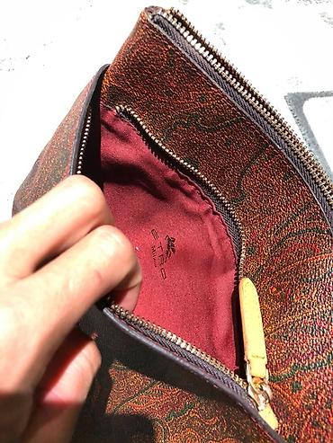 avangard style: Сумка Etro через плечо с фирменным узором paisley. Модель выполнена в — 3