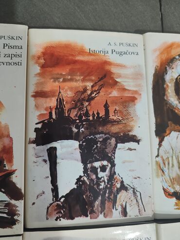 Knjige i stripovi: Na prodaju komplet knjiga, pisac Aleksandar Sergejevič Puškin sabrana — 7