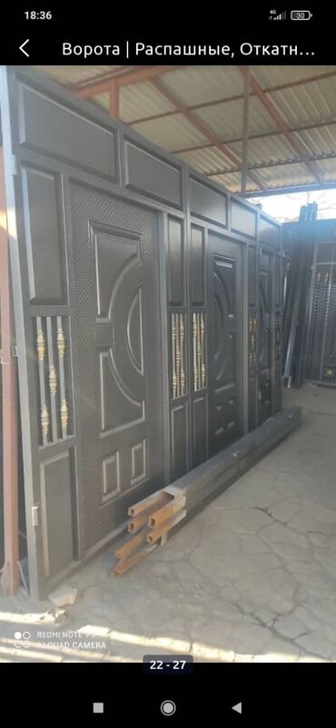Откатные ворота: Вороты для дома — 22