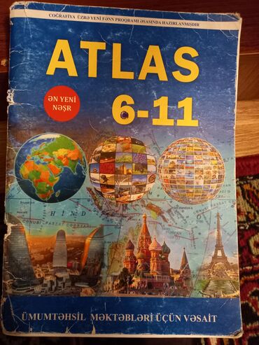 Kitablar, jurnallar, CD, DVD: Atlas