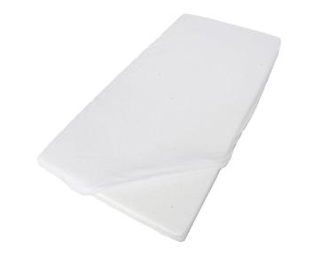 pepco jastučnice: Frotirski čaršav 160x80 cm – beli - Mek i udoban elastični frotir — 1