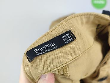 pull and bearç: Bershka, Spodnie cargo damskie, rozmiar S — 4