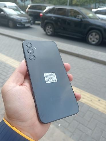 Samsung Galaxy A24 4G, 128 GB, rəng - Qara, Barmaq izi, Face ID, Sensor