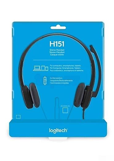 logitech: LOGITECH stereo headset H151 one plug Bütün kateqoriyalar • — 1