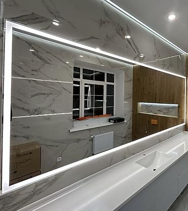 Зеркала: ЗЕРКАЛО С ПОДСВТЕКОй. Доступные цены, краткие сроки изготовления at lalafo.kg — 15 Зеркала: ЗЕРКАЛО С ПОДСВТЕКОй. Доступные цены, краткие сроки изготовления — 15