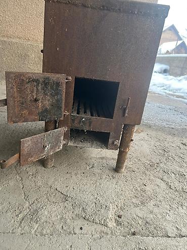 Буржуйки: Печь-буржуйка металлическая, цилиндрическая, чугунная 6000 сом — 6