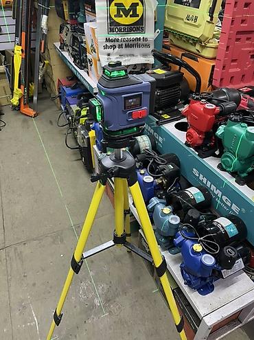 Лазерные уровни: Лазерные уровни (мультилинейные, зелёный луч), аккумуляторные По — 20