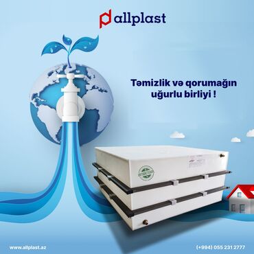 plasmas su baki: Bak, Plastik, 1000 l, Yeni, Ödənişli çatdırılma