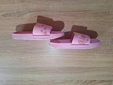 hm majice za devojcice: Nove roze papuče Frouzen br 35 ug 21,5 cm, letnje devojčice Nove — 8