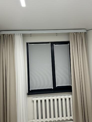 bed sheets: Рулонные жалюзи плиссе «день/ночь» на окна - Тип: плиссе с раздельным — 5