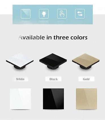 Prekidači: PREKIDAČ NA DODIR TOUCH PREKIDAČ ZIDNI TAČ PREKIDAČ | *U ponudi i — 8