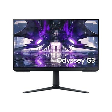 Monitorlar: Samsung Odyssey G3 Gaming 24 inch 144hz 1ms.2 ay qabag alinmisdir.Hec