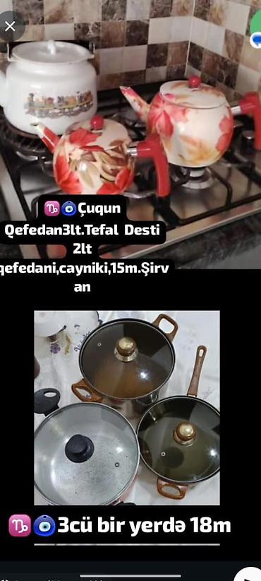 parca rengleri: Qazan, rəng - Ağ, Çuqun, Tefal — 1