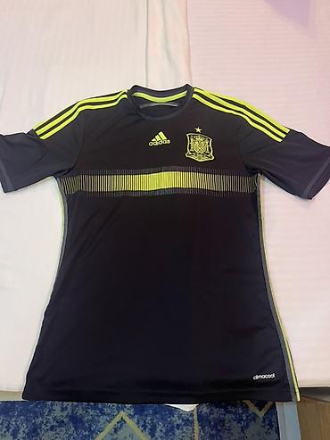 Kişi geyimləri: Futbolka, Adidas, M, rəng - Qara — 1