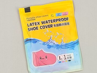 Lateksowe, wodoodporne ochraniacze na buty w rozmiarze L. Idealne do
