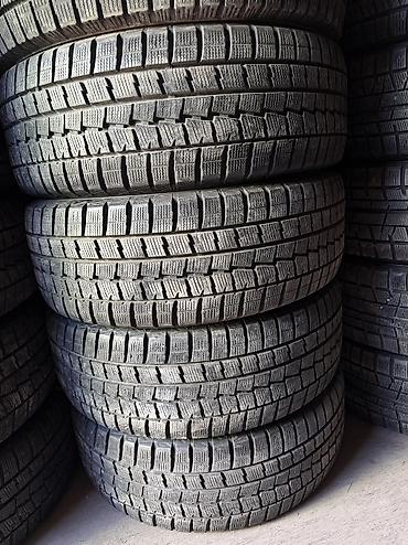 Шины 225 / 55 / R 17, Зима, Б/у, Комплект, Легковые, Япония, Dunlop