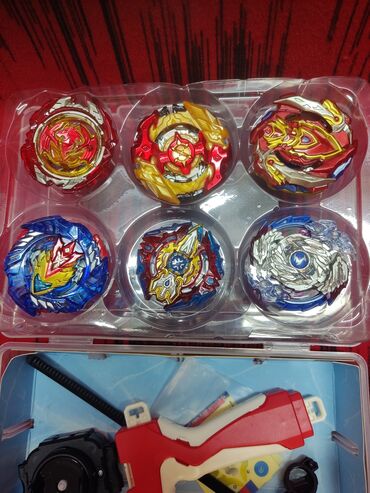 сколько стоит пистолет который стреляет орбизами: Набор для битв Beyblade Burst (модель BY955) Состав набора: - 6