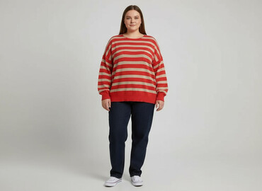 sweter z gruchą: Sweter damski, rozmiar 5XL