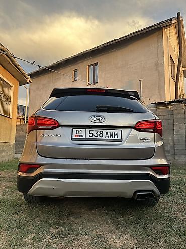 Унаа сатуу: Hyundai Santa Fe: 2017 г., 2.4 л, Автомат, Бензин, Кроссовер — 6