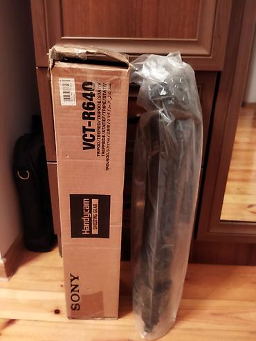 sony a 3: Sony VCT-R640 tripod heç işlənməyib - Brend: Sony Handycam Shooting — 1
