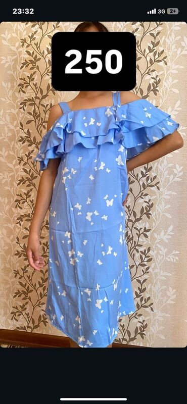 Повседневные платья: Женские платья, несколько моделей: 1) Длинное свободное платье с — 4