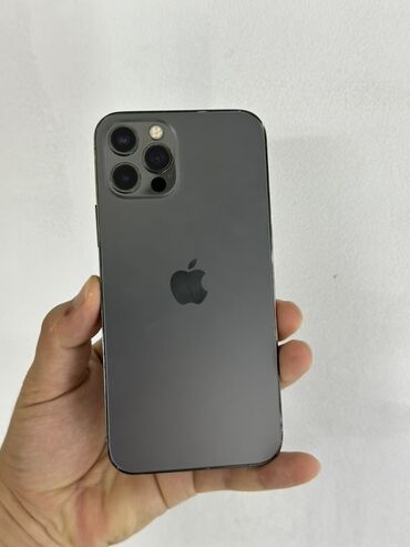 новый айфон 11 про макс: IPhone 12 Pro, 256 ГБ, Графит, 82 %