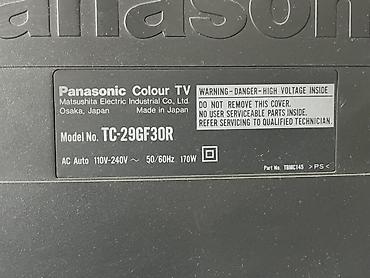 vhs кассеты: Телевизор Panasonic Colour TV, модель TC-29GF30R, с ЭЛТ-экраном и — 3