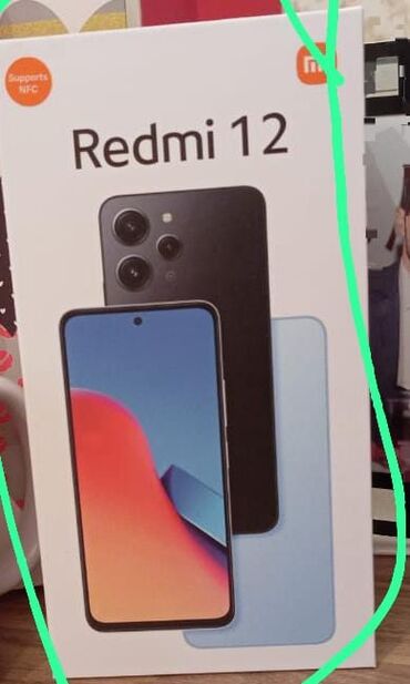 irsad redmi note 9 s: Xiaomi 12, 256 GB, rəng - Qara, 
 Barmaq izi, İki sim kartlı