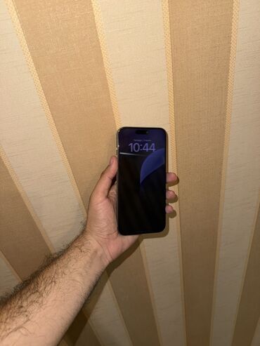 iphone 14 pro max azerbaycan: IPhone 14 Pro Max, 256 GB, Natural Titanium, Zəmanət, Barmaq izi, Simsiz şarj