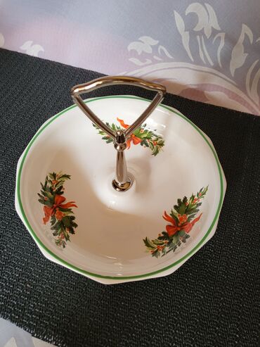 Ostalo posuđe: Bombonijera nova USA Pflaltzgraff 90te.god. Americka bombonijera,sve — 10