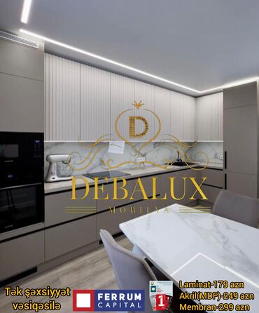 Mətbəx mebeli: 📢 Debalux.mobilya – Evinizin rahatlığı və gözəlliyi bizimlə başlayır! — 29