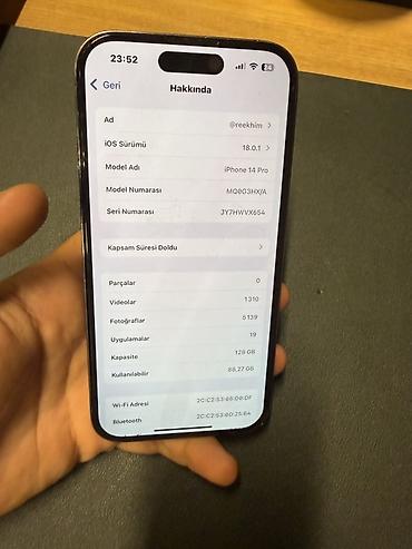 tecno pova slim: IPhone 14 Pro, Deep Purple, Face ID — 5