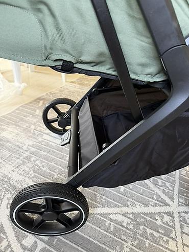 шприц для промывания носа: Прогулочная коляска Baby Stroller, модель S1, цвет хаки - Легкая — 10