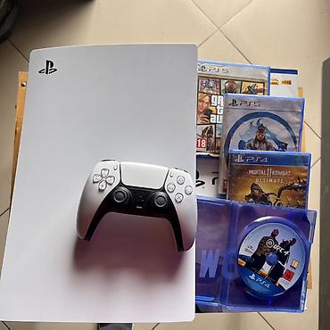 PS5 (Sony PlayStation 5): Европейский регион почти новая пользовались мало не греется не лагает — 2