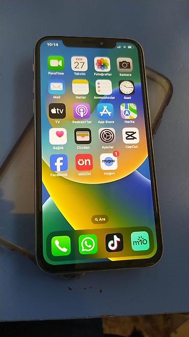 iphone 10 x: IPhone X, 64 GB, Gümüşü, Face ID — 3