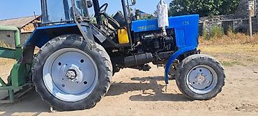 Traktorlar: Belarus MTZ 821 traktor - Rəng: mavi, kabinli - 4x4 (ön aparıcı — 6