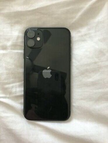 iphone ekran şəkilləri: IPhone 11, 128 GB, Qara, Simsiz şarj, Face ID, Sənədlərlə