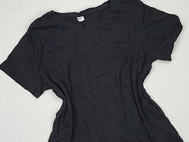 bluzki czarne basic: T-shirt damski, rozmiar M — 1
