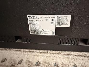 ТВ и видео: Телевизор Sony KD-65XG8596, диагональ 65" Основные характеристики: - — 2