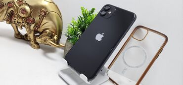 pova neo 2: IPhone 11, Б/у, 64 ГБ, Черный, Защитное стекло, Чехол, 79 %