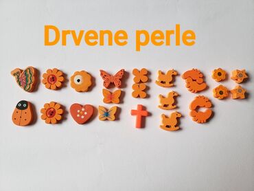 Ostale dečije stvari: Cene drvenih lančića su 600 din . Porucite personalizovani drveni — 12