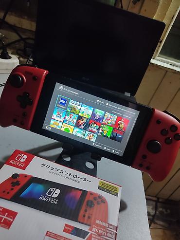 Nintendo Switch: Nintendo Switch чипованная (прошитая) встроенная память 32гб+64гб — 2