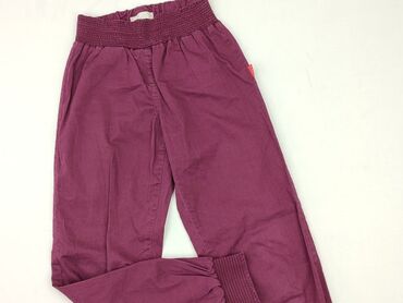 szerokie biale spodnie: Sweatpants, Name it, 9 years, 128/134, condition - Perfect